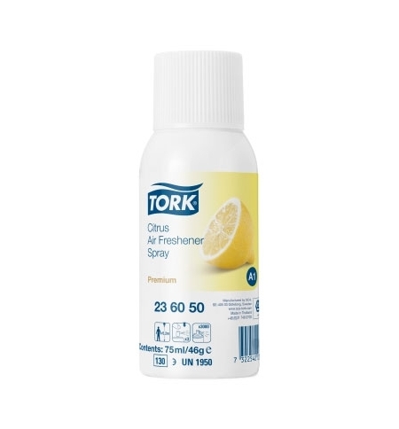 фото: Освежитель воздуха Tork Premium A1 75мл, запасной картридж, 236050, с ароматом цитрусовых