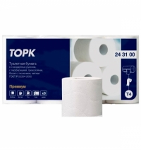 Туалетная бумага Tork Premium T4, 243100, 3 слоя, белая, 8 рулонов