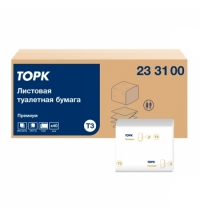 Туалетная бумага Tork Premium T3, 233100, 200 листов, 2 слоя, белая